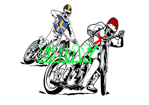 Speedway race personalised - speedway,