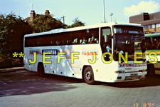 ORIGINAL 35mm BUS SLIDE-Bebb Coaches  VOLVO B10M/PLAXTON   K67BKG  Newbury  1028