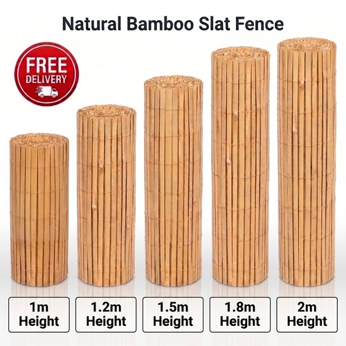 Heavy duty bamboo fence - duty,