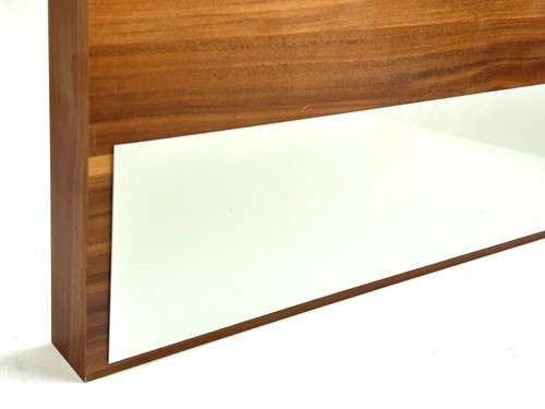 Gloss black white aluminium - black,