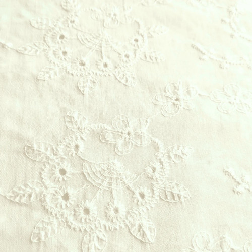 White broderie anglaise - anglaise, cotton