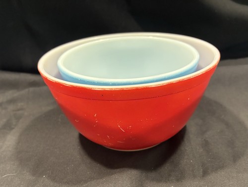 Set vintage pyrex - of, mixing