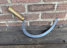 Vintage Rare T.S Thomas Staniforth Garden Sickle Billhook Scythe Grass Hook Tool