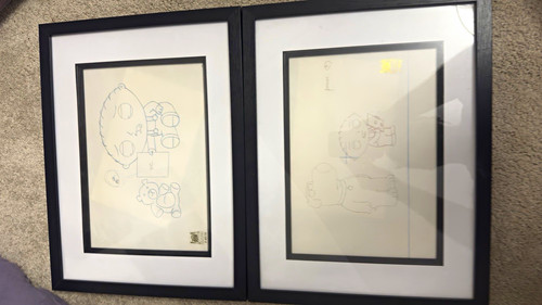 Original family guy storyboard