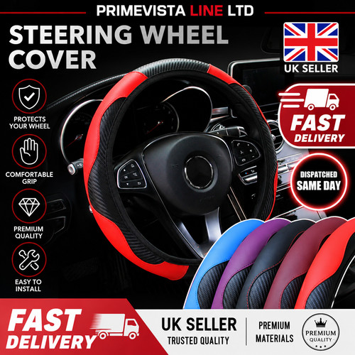Leather car steering wheel - leather,