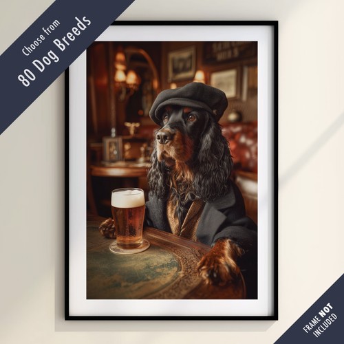 Funny dog drinking - funny, beer