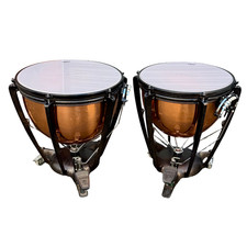 Premier Concert Copper Timpani Pair – 25" & 28" – Fully Serviced, Pre-Owned (PRE