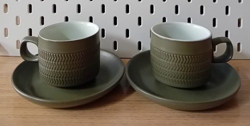 Vintage denby stonewear set - denby,