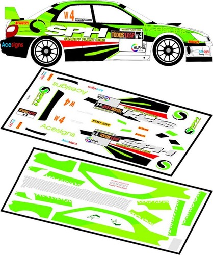 Decals subaru impreza wrc - subaru,
