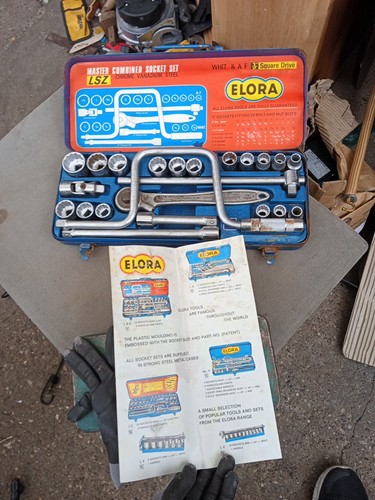 Vintage elora lsz socket set - lsz,