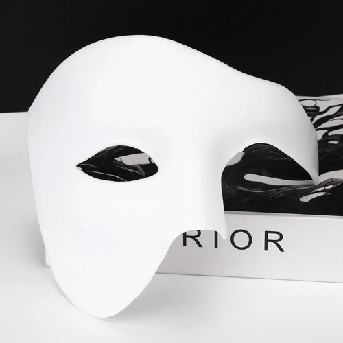 Pvc phantom masquerade cosplay - pvc,