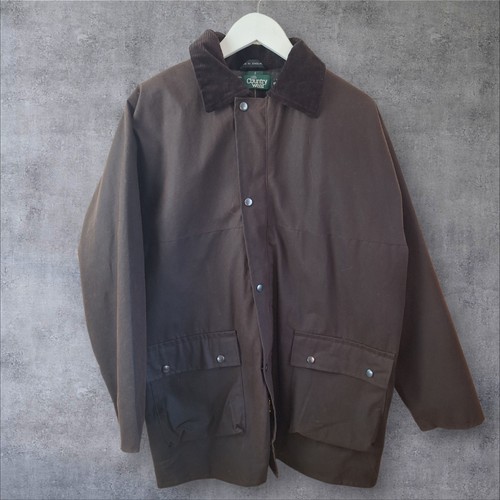 Country wear wax jacket brown - wear,