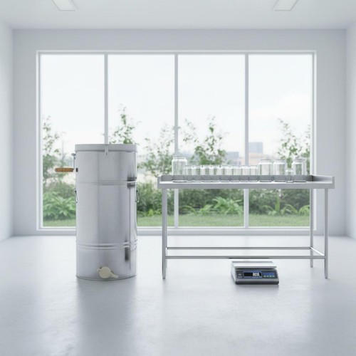 Frame honey extractor high - 2,