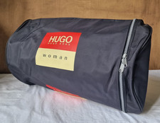 🆕💙💙HUGO BOSS  GREY OVERNIGHT DUFFLE HOLDALL GYM WEEKEND BAG *NEW