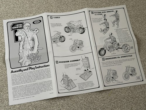 Evel knievel stunt cycle - knievel,