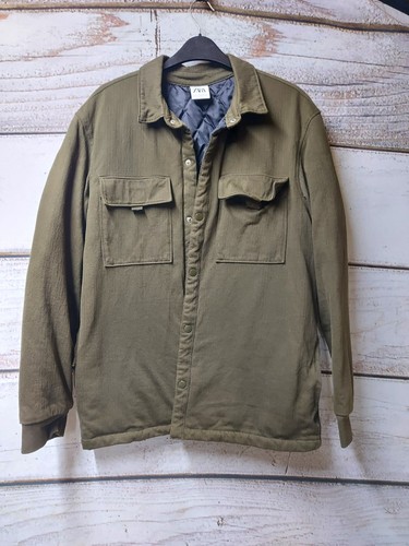 Zara men coat army green - zara, men's