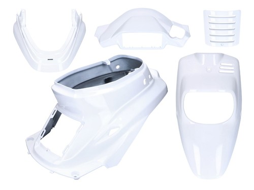 Piece white fairing kit for - white,