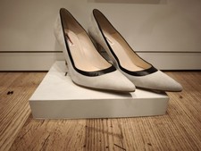 Lk Bennet London High Heel Shoes Size 42 UK 8 Used Good Condition Leather Suede