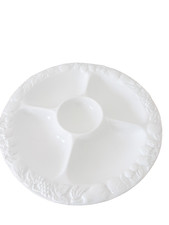 Ceramic Section Platter Round