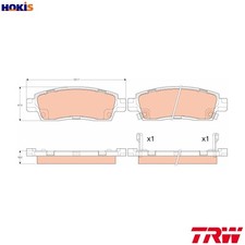 BRAKE PAD SET DISC BRAKE