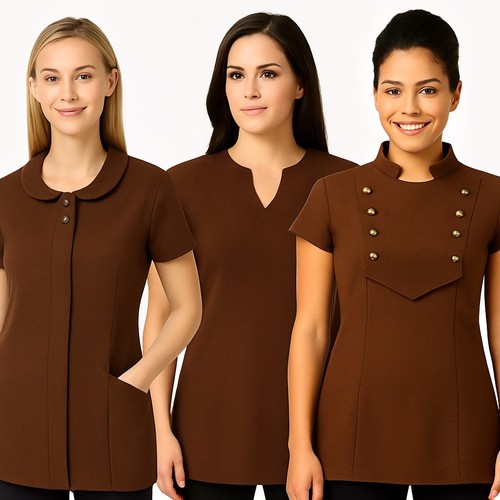 Womens beauty salon tunic - beauty, spa
