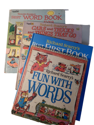 Richard scarry book lot - richard, 4