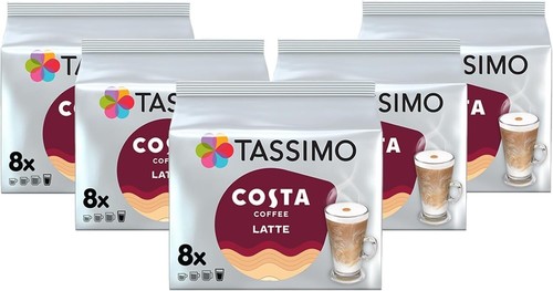 Tassimo costa latte coffee - tassimo,