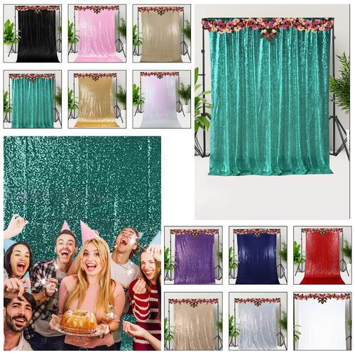 4x7ft sequin backdrop curtains - sequin,
