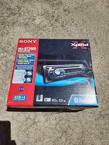 Sony mex bt2500 player mp3 - sony, mex-bt2500