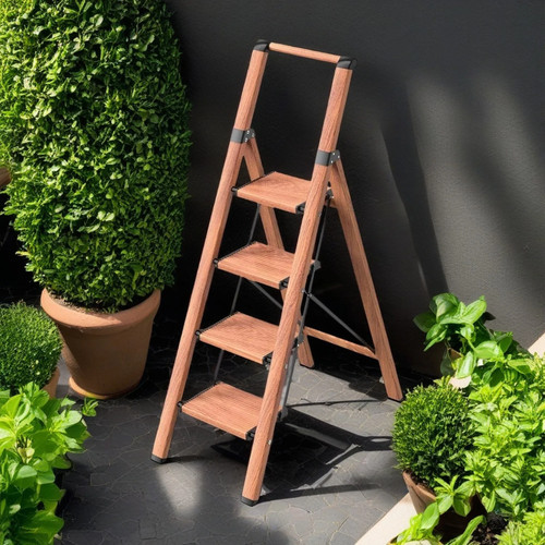 Aluminium folding step - folding, ladder