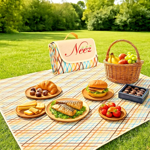 Picnic blanket 200x195cm - picnic, extra