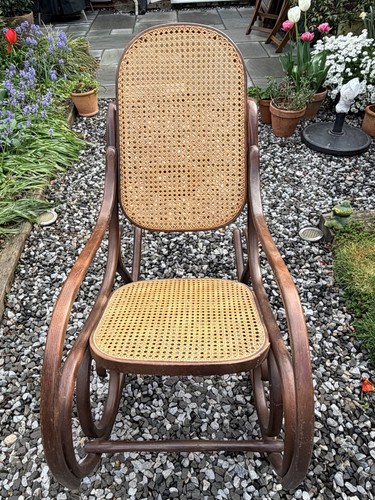 Bentwood rocking chair thonet - bentwood,