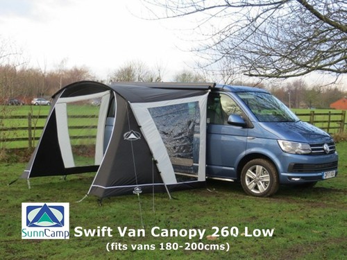 Sunncamp swift van - sunncamp, canopy