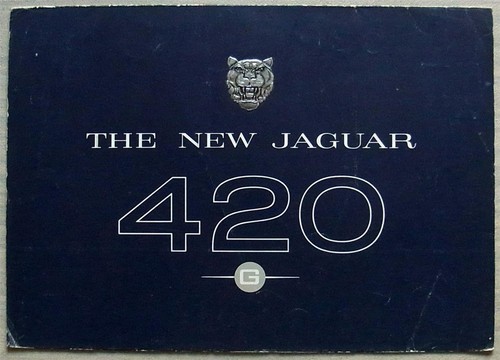 Jaguar 420g car sales brochure - 420g,