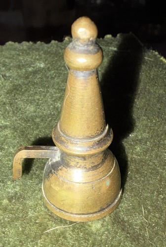 Solid brass candle snuffer - brass,