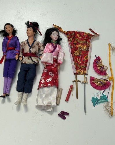 Vintage disney mulan dolls job - vintage,