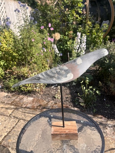Vintage metal decoy - decoy, pigeons