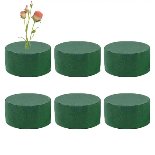 Pcs round floral foam blocks - round,