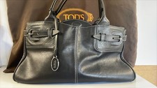Tod's Leather Handbag Black