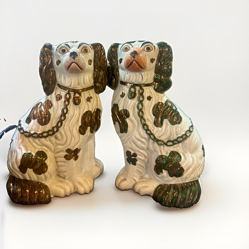 Pair 19th century large 2 - 9, 1/2