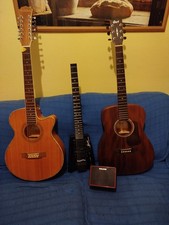 Acoustic 12 String & Electro Acoustic 6 String & Headless Steinberger Spirit 