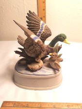Vintage Porcelain Mallard Duck