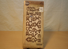 Sizzix Alphabet Billboard Bigz XL Die 660991 Tim Holtz Alterations