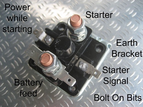 Starter solenoid ford cortina - starter,