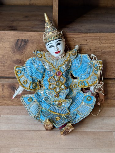 Vintage burmese marionette - vintage,