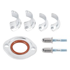 EXHAUST FLANGE STUDS NUTS GASKET COLLETS FITTING KIT FOR HONDA CB125 XL125 CG125