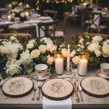 Large Wood Slices 25-26 cm Log