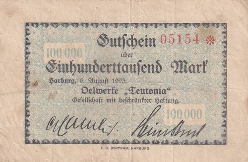Harburg oelwerke teutonia - -,