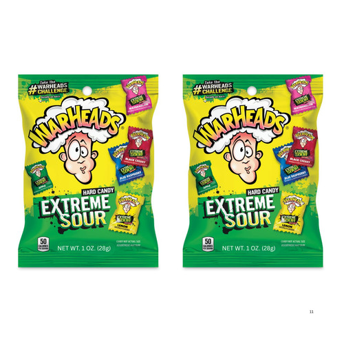 Warheads extreme sour - 2x,