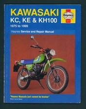 Kawasaki KE100 KH100 KC100 (75-99) Haynes Manual Repair Book KH KE KC 100 FX33